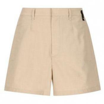 Pantaloncini Fendi in lana Burro Taglia 48