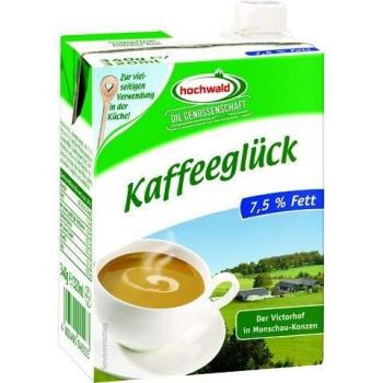 Hochwald Kondensmilch, Kaffeeglück, 7,5 %, Weichpack