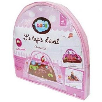 Tapis d'Éveil Rose Chouette