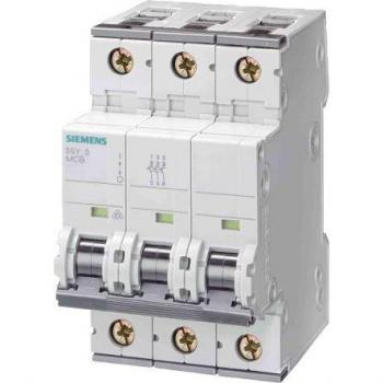 Siemens Interruptor 3 Polos 6A Poder de Corte 5kA