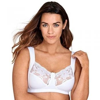 Non-Wired White Lace Bra