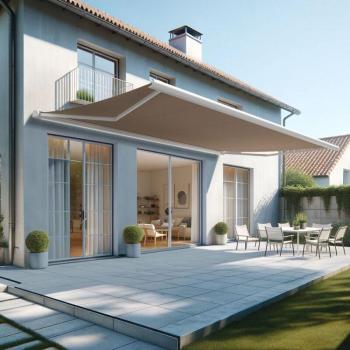 Toldo Altea 6x3,5 m – Mando a Distancia + Manivela de Emergencia