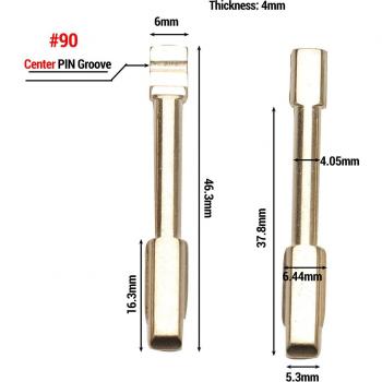 Ford Compatible Ucut Key Blades