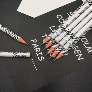 DIY Schwarze Bleistift-Eraser 12‑Stück – Kunststoff mit Diamanten‑Design, dauerhaft HB, nachfüllbar für Kunst und Schulbedarf