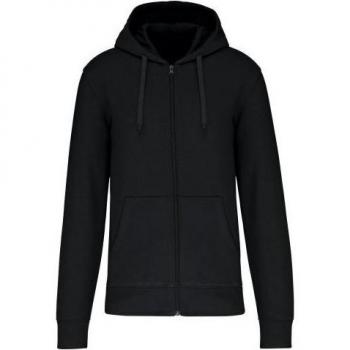 Sweat à Capuche Zippé Écologique Kariban Homme S Blanc
