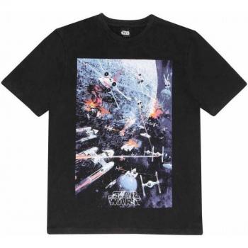 Star Wars Unisex-Erwachsene T-Shirt Sternenraum Krieg