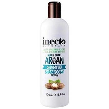 Inecto, Shampoing Argan Naturel, Brillance Brillante, Cheveux Ternes et Crépus, 500 ml (16,9 onces liquides)