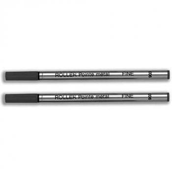 Recharge d'encre pour roller Waterman | pointe fine | encre noire | 2 recharges