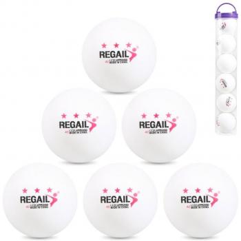 6 Pcs 3-Star Table Tennis Balls