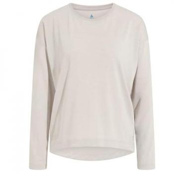 Silver Cloud Melange Active 365 Long Sleeve Crew – Women XS