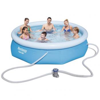 BESTWAY BW57270 Piscina Fast Tonda Filtro 1C 305x76 cm
