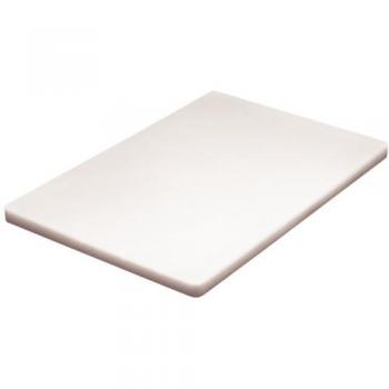 Hygiplas Thick Low Density White Chopping Board