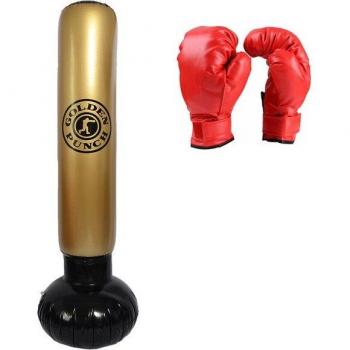 Sac de boxe cible au sol 1,6 m
