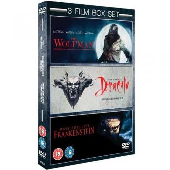 L'Homme Loup / Frankenstein / Dracula en DVD
