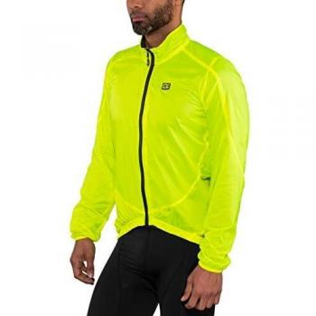 Ale Klimatik Light Pack Fluo Yellow Medium Mens Coat