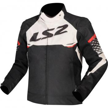Giubbotto Moto LS2 APEX 3XL Nero/Bianco/Rosso
