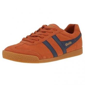 Gola Harrier Suede Sneaker Herr Größe 8 – Röt-Braun