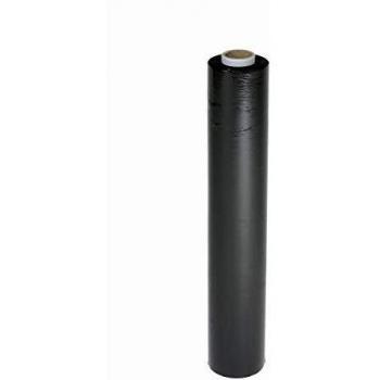 Stretch Film Blown 17 Micron 500x250mm Black Pack 6