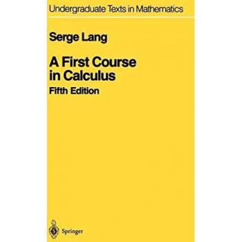 A First Course in Calculus
