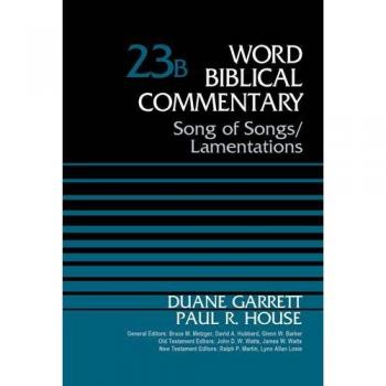Song of Songs and Lamentations, Volume 23B