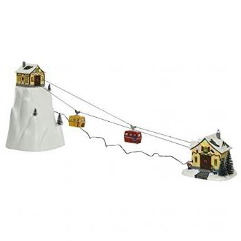 Lumineo Seilbahn Glockenspiel für Weihnachten
