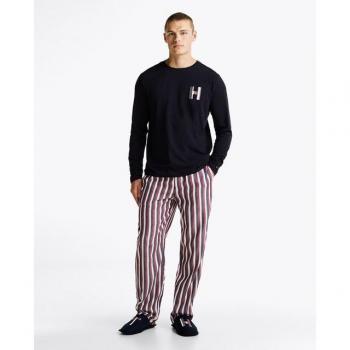 Pyjama Homme Tommy Hilfiger Box Cadeau Pantoufles Variées
