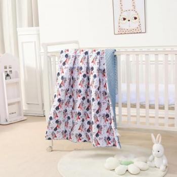Plaid Douillet Petit Héros – 100x135 cm – Hero Bot