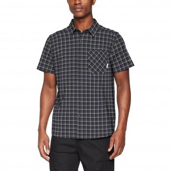 Camiseta Columbia Triple Canyon de Manga Corta para Hombre, Negro