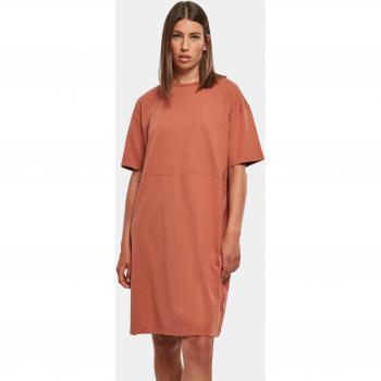 Robe T-shirt Oversize Femme Urban Classics Terracotta