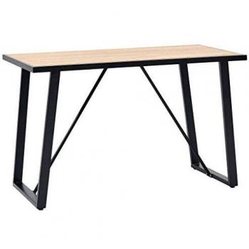 VidaXL Tavolo da pranzo in MDF rovere 120 x 60 x 75 cm
