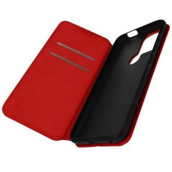 Housse Avizar Rouge avec Rabat Magnétique pour Xiaomi Redmi A1