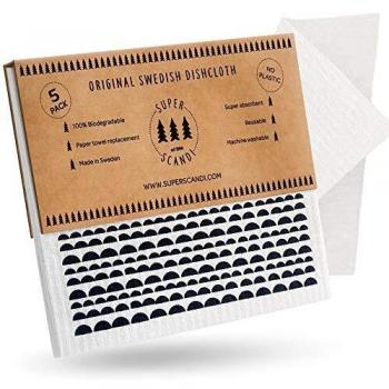 SUPERSCANDI Biodegradable Sponge Cloths