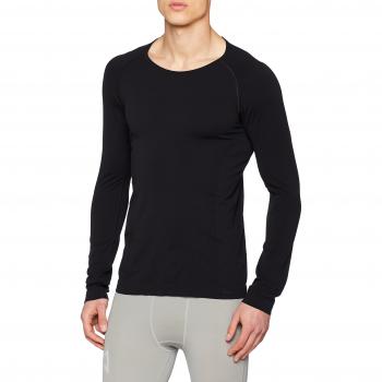 FALKE Herren Warm Comfort Fit M L/S SH Baselayer-Shirt, Schwarz, M