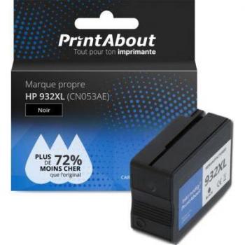 HP 932XL Kompatible Druckerpatrone (CN053AE) – Schwarz, Hohe Durchsatzrate