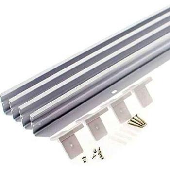 Marco para Panel Led 30x120cm en color blanco