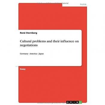 Cultural problems and their influence on negotiations: Germany