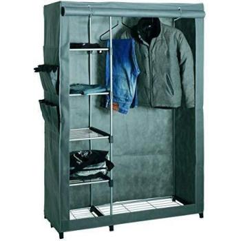 Haku 44340 – penderie tubulaire en acier & PVC