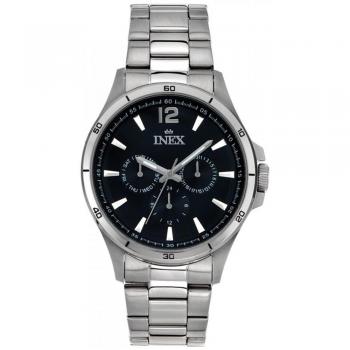 Inex Silver Rostfri Stålklocka A12148S5I