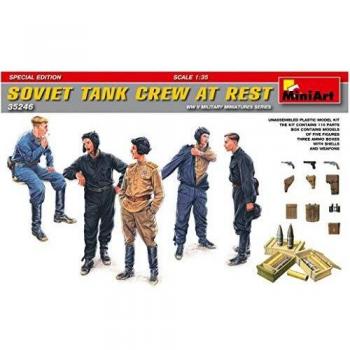 MiniArt 1/35 Soviet Tank Crew at Rest.Special Edition