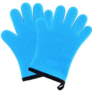 Gants de cuisine anti-brûlure en silicone, 1 pièce