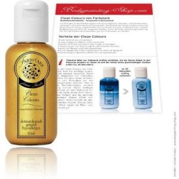 Farbstark Theaterschminke Gold