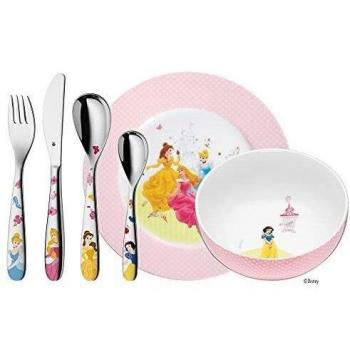 Set da Tavola Principesse Disney Bianco Rosa WMF 6 pezzi