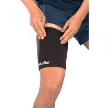 Mueller Sports Med. Knieschutz mit Oberschenkelbandage, Neopren, Gr. M