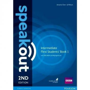 Speakout Intermediate 2nd Edition Flexi Students' Book 1 with MyEnglishLab Pack