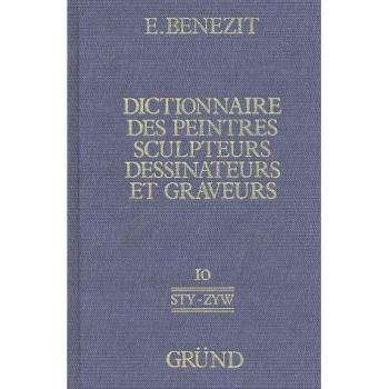 Dictionnaire des peintres, sculpteur, dessinateurs et graveurs, tome 10