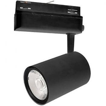 Adaptateur rail 88 mm Vision‑EL 78358 – LED 35 W, 3 allumages, noir