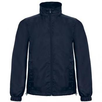B&C Herren Veste – Blau, L, ID.601 – wasserabweisend & gesteppt