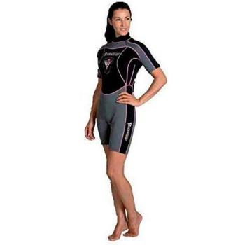 Traje de Surf Corto Mujer Florida 3 Mm