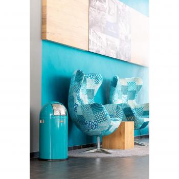 Poubelle Wesco Pushboy Gris 39.0 x 39.0 x 75.50 cm