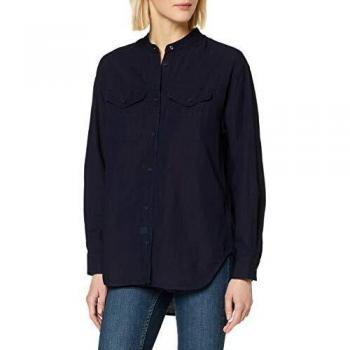 G-STAR RAW Parota Chemise Boyfriend, Femme, Bleu